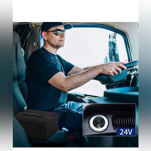 Warmer Lunch Box Portable Truck Microwave 24V Heated
Lunch Box for aldults - Picture 2 of 7